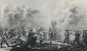 На поле битвы на реке Москве, перед Семёновским. 7 сентября 1812 г.
