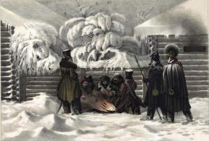 Бивуак в Красном. 16 ноября 1812 г.